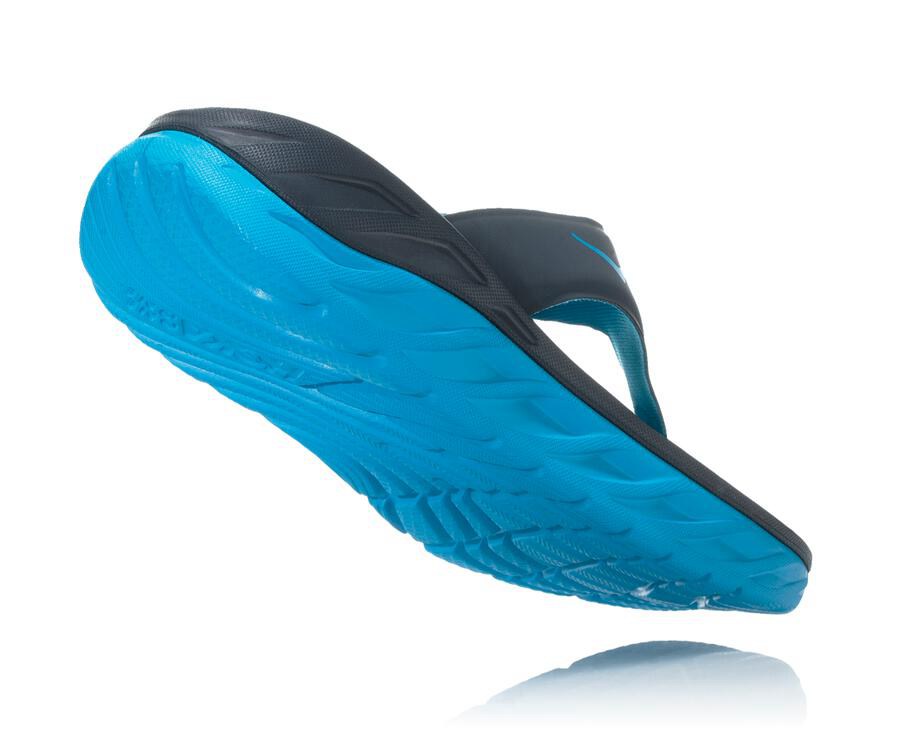 Hoka One One Sandalet Kadın Lacivert - Ora Recovery Flip - XG8516379